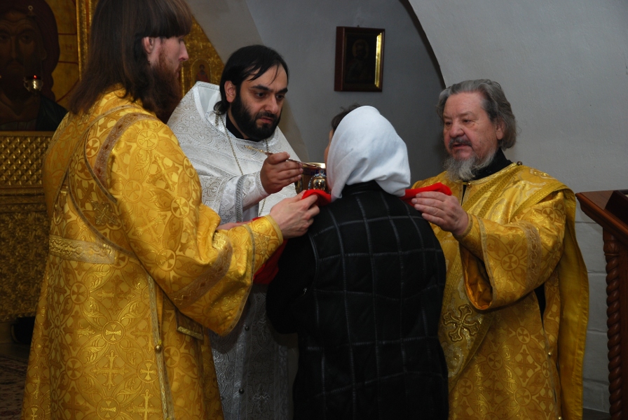 Хиротония в Новоспасском монастыре, 12 февраля 2013