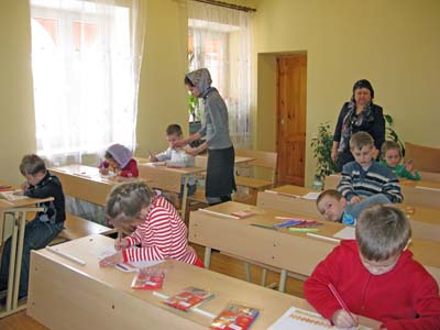 Воскресная школа в Свинорье