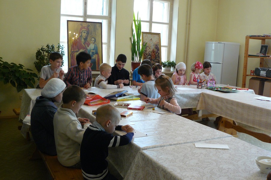Воскресная школв в Руднево