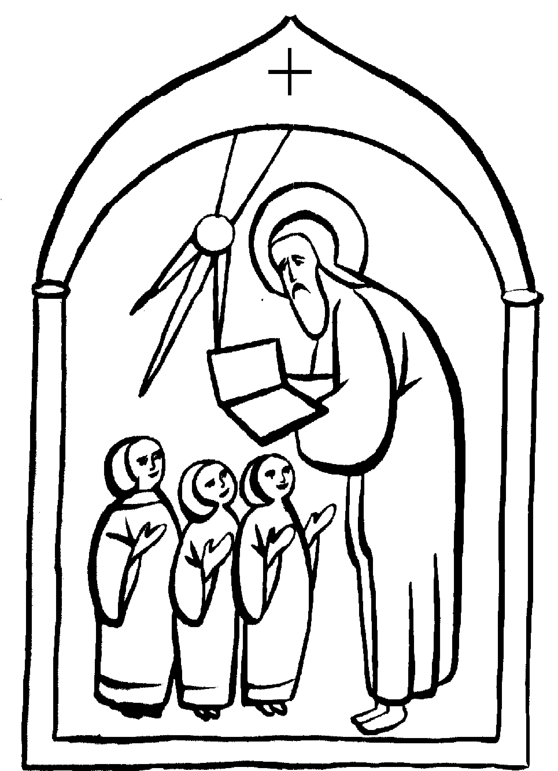 Троицкая Православная школа, эмблема