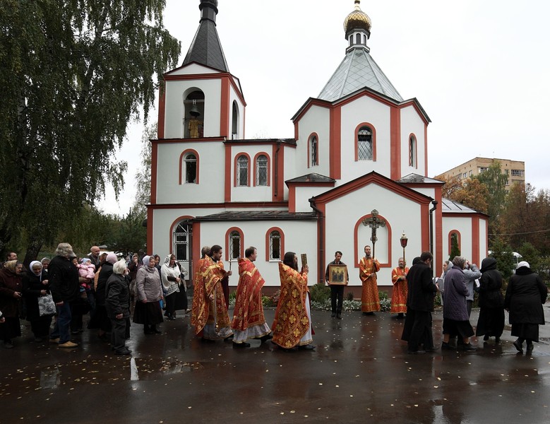 Престольный праздник в храме святых мучениц в Кокошкине